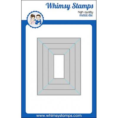 Whimsy Stamps Deb Davis Outlines Die - 3 in1 Mitered Frames